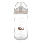CANPOL BABIES Антиколикова бутилка Natural shape 330ml