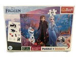 Trefl Puzzle 35 + samolepky - Frozen