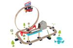 Treno con binari 60 pezzi a batteria 30x21x6cm