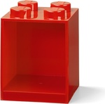 LEGO® Brick 4 závesná polica červená