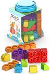 Engino BABY QBOIDZ - Moje prvé kroky - medium set (v plastovej vaničke)
