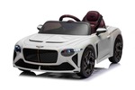 Elektrické autíčko Bentley Bacalar 12V, biele, Dvere otvárajúce sa nahor, 2.4 GHz diaľkové