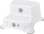 Dvojstupienok k WC/umyvadlu "Stars", Kosmická biela