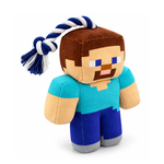 MINECRAFT Hundespielzeug mit Seil Steve