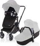 Zopa Kočík Evoque - základ, Black / Black