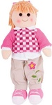 Bigjigs Toys Látková bábika Melanie 38 cm