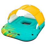 Bestway 43407 Saltea gonflabilă pentru 5 persoane Sunny Lounge Island, 300 x 275 cm