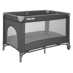 Cuna de viaje para niños Simple Baby Mix gris
