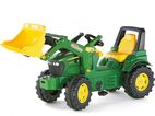 Rollytoys Farmtrac Šliapací traktor John Deere s predným nakladačom