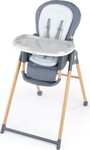 INGENUITY Stolička jedálenská Deluxe 7v1 Proper Positioner™ Chambray 0m+ do 23 kg