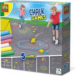 Outdoor-Spiel mit Straßenkreiden 5 in 1