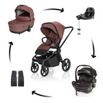 Kolica Move Cross 5X + autosjedalica XM Plus i-Size bundle, Amber Brown