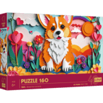 Trefl Puzzle 160 Výročné - Paper Art: Pes