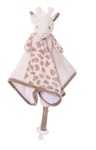BK LUCY BABY doudou, bordure marron (30cm) avec boîte cadeau Bukowski Design