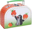 Koffer mit Maulwurf und Erdbeeren 16cm