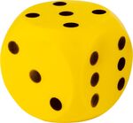 Androni Kostka mäkká - veľkosť 16 cm, žltá