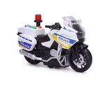 Moto polizia con effetti 18cm