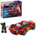LEGO® Marvel 76336 Spider-Man und Auto vs. venomisierter Wolverine