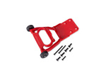 Traxxas ruedas de soporte fijas rojas
