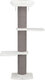 Acadia scratching post with wall mounting, 160 cm, grey