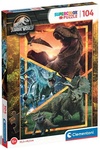 Puzzle - 104 dielikov SUPER Jurský svet