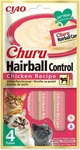 Deliciu Churu Hairball pui 4x14g