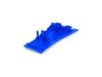 Traxxas Chassisabdeckung unten LCG blau