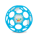 OBALL Jucărie Oball RATTLE 10 cm albastru 0m+