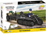 Cobi 2681 II WW Kettenkrad cu remorcă, 1:28, 239 p, 1 f