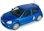 1:43 RENAULT CLIO V6 PH.2 BLEAU ILIADE 2003 - SOLIDO
