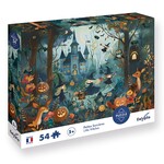 SENTOSPHERE Puzzle pentru copii cu povestea Micile vrăjitoare 54 de piese