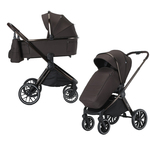 ADAMEX Kočárek kombinovaný Spark 13 Chocolate Brown