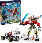 LEGO® DREAMZzz™ 71497 Coopers Tiger-Roboter und Zeros Hot Rod