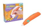3D stilou WIKY portocaliu set de bază 10 rezerve 10 șabloane