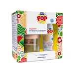 CHICCO Gel limpiador suave para el rostro POP Softy Vainilla 150ml con dispensador espumante