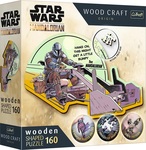 Trefl Drevené puzzle 160 dielikov - The Mandalorian - Reunite