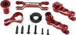 Traxxas krmilne ročice aluminij rdeče eloksiran (za X-Maxx)