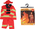 Karneval-Set - Feuerwehrmann M 110-120 cm