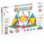 SUPERMAG magnetická stavebnica Multicolor 85ks