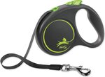 Vodítko Flexi Black Design páska S zelené 5m
