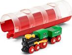 Brio-Tunnel und Dampfzug