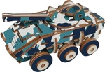 Woodcraft Drevené 3D puzzle Obrnené vozidlo