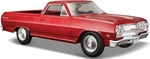 Maisto - 1965 Chevrolet El Camino, met. červená, 1:24