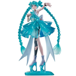 Bandai figura Hatsune Miku Banpresto Evolve Clearluxe-Emeraldgem