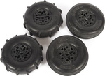 Axial pneu ST28 Razor pr. / Paddle zad.: Yeti Jr.