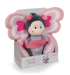 NICI farfalla di peluche Love in scatola regalo, 21 cm