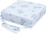 Detský podsedák na stoličku New Baby BASIC Bear blue