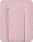 Podložka prebaľovacia na komodu mäkká 70x50 cm CARO Pink Ceba