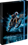 Tafel für Schulhefte A4 Motorrad