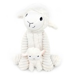 PTIPOTOS Plüschschaf Olou weiß – Mama mit Baby